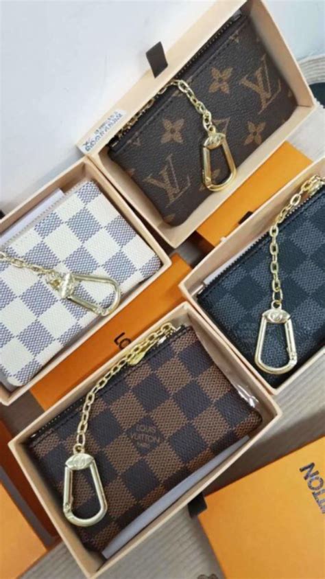 lv key ring|lv keychain wallet women.